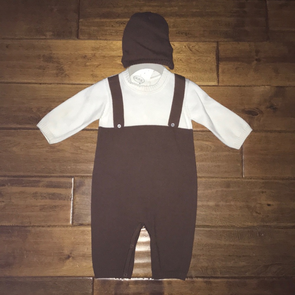 Baby Boy Cotton Knit One Piece